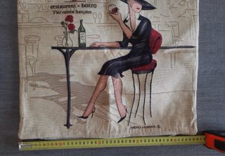 Fronha para almofada decorativa