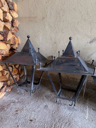 Farolas forja
