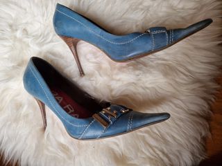 ZAPATOS DENIM AZUL - TACÓN ALTO Precio negociable!