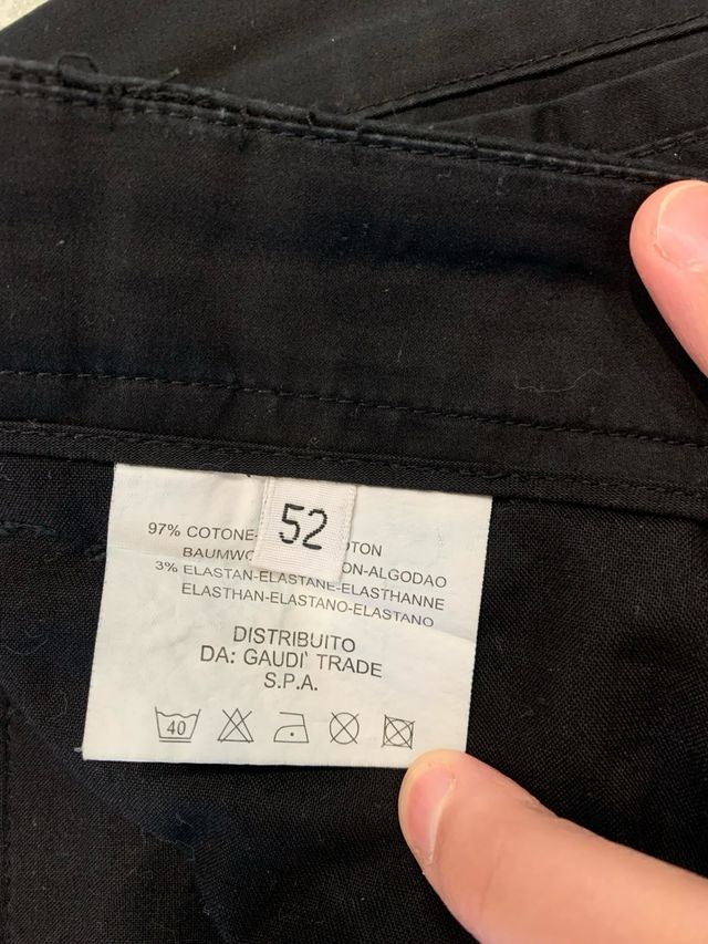 Pantalone uomo Gaudi taglia 52