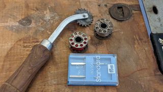 Máquina de coser antigua Singer