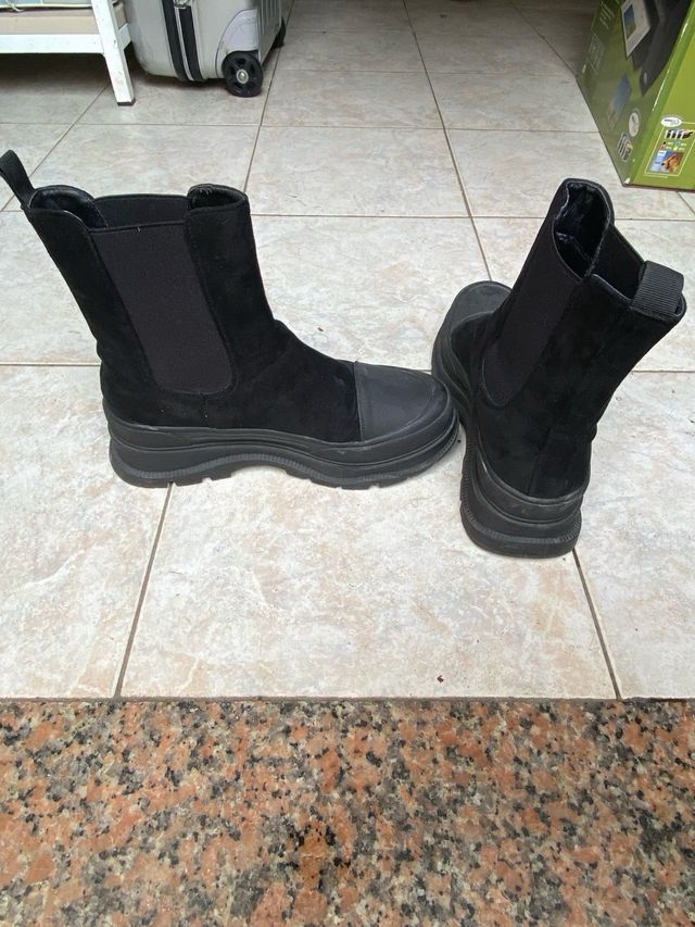 Dame rose stivaletti neri. 38