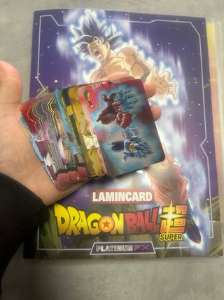 Carte Lamincard DragonBall Super Platinum FX 2023
