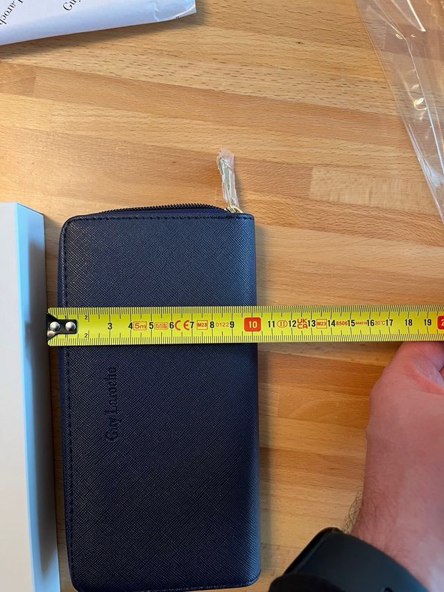 Portafoglio donna blu