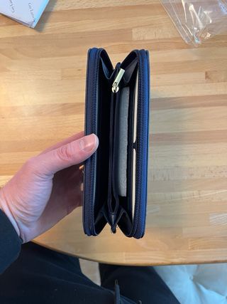 Portafoglio donna blu