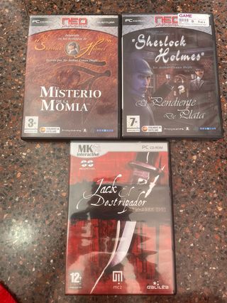 Sherlock holmes lote juegos pc