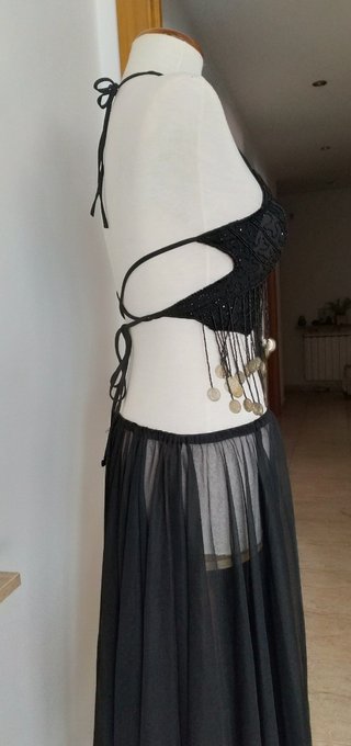 Conjunto danza del vientre 2 sujetadores