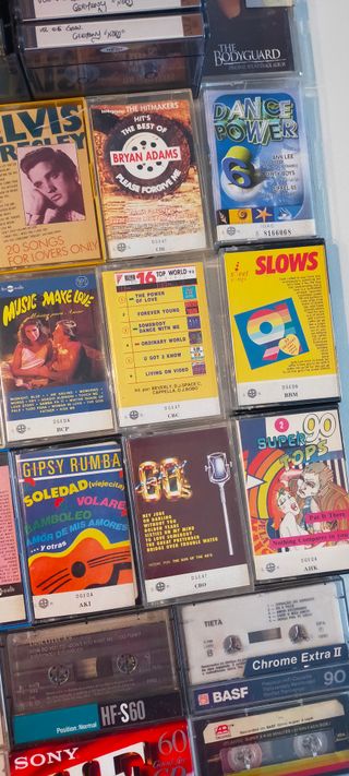 Cassetes de música Estrangeira