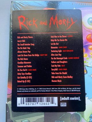 Banda sonora Rick y Mortir (CD)