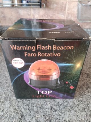 Rotativo imantado 12v 24v mechero