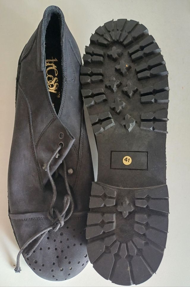 Zapatos piel negros 41