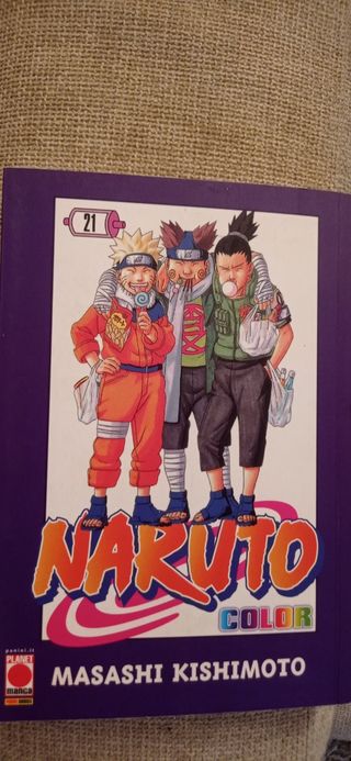 Fumetto Naruto color volume 21