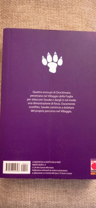Fumetto Naruto color volume 21