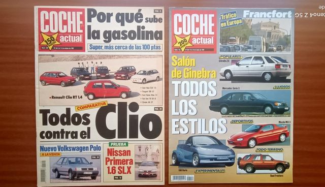 Lote de revistas de coche actual. Dispongo de más