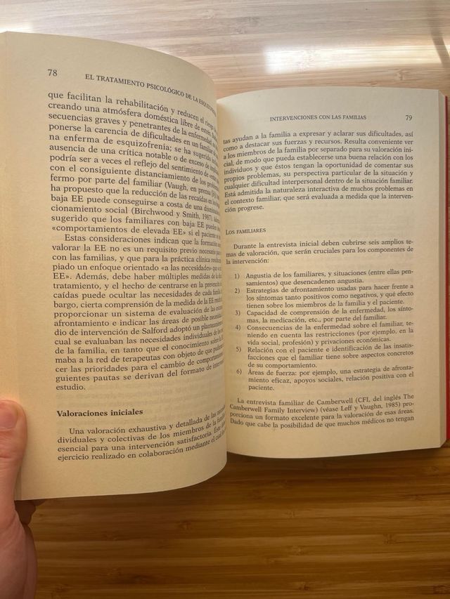 El tratamiento psicológico de la esquizofrenia