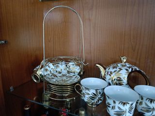 Juego de café con caferera