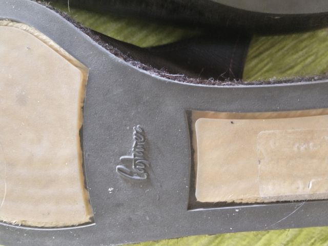 Alpargatas Castañer piel chocolate T. 40