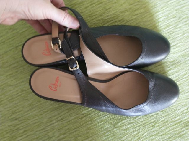 Alpargatas Castañer piel chocolate T. 40