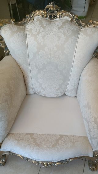 Poltrone e divano 3 posti stile Barocco