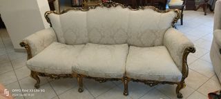 Poltrone e divano 3 posti stile Barocco