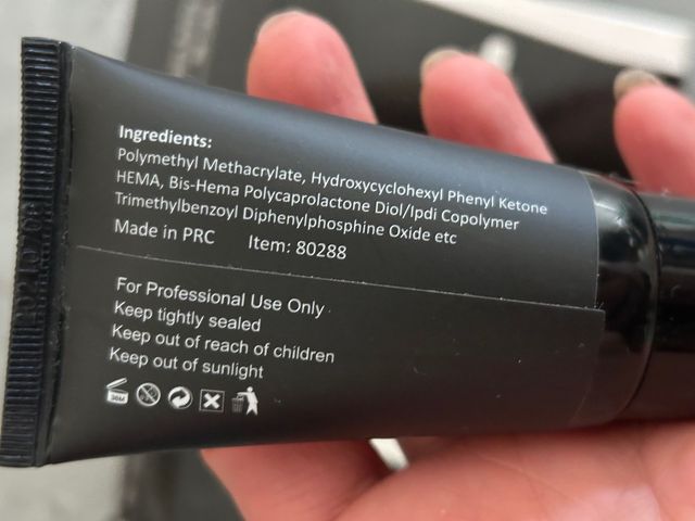 venalisa acrilic gel 45 g  sigillato