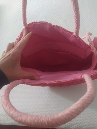 Bolso de rafia