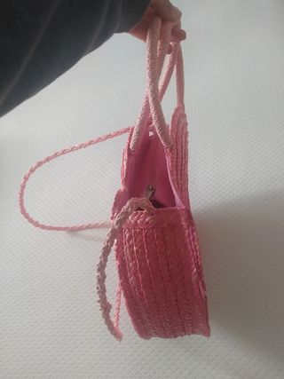 Bolso de rafia