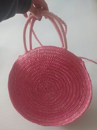 Bolso de rafia