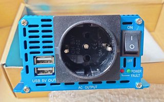 Inversor de corriente 12V - 220V - 1000W