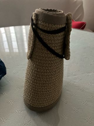 Conjunto de sombrero plegable y bolso