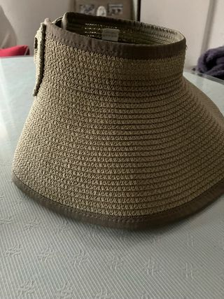 Conjunto de sombrero plegable y bolso