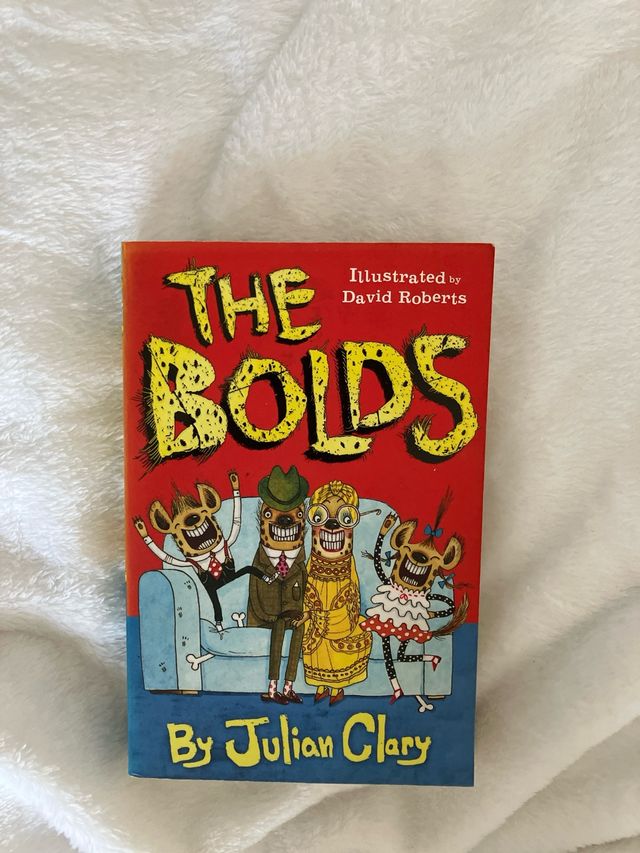 Libro para niños. En inglés the bolds