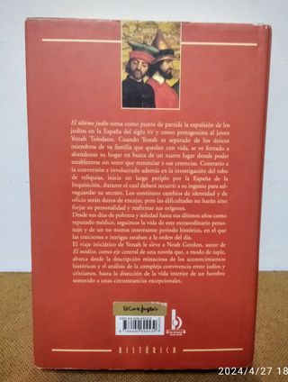 Libro,el último judío -noah gordon