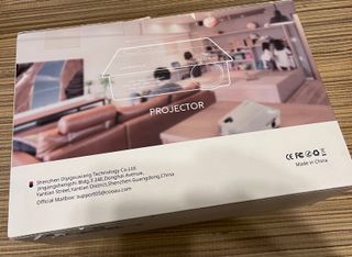 Proyector LED COOAU 1080P Full HD LCD Home