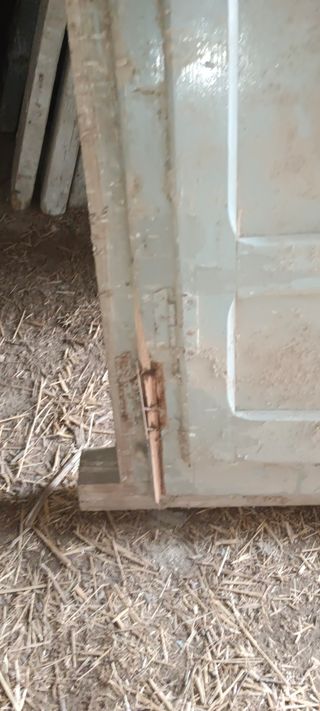 Ventana de madera antigua