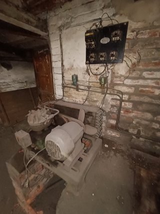Máquina de hielo y cámara frigorífica