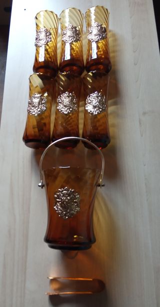 JUEGO WISKY 7 PIEZAS (VER 2 FOTOS)