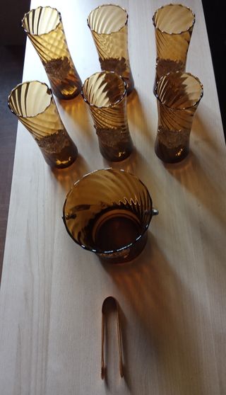 JUEGO WISKY 7 PIEZAS (VER 2 FOTOS)