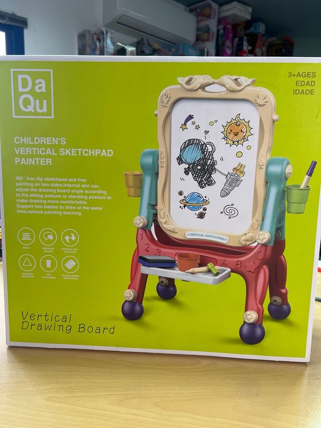 PIZARRA DOBLE MAGNÉTICA nueva TARA