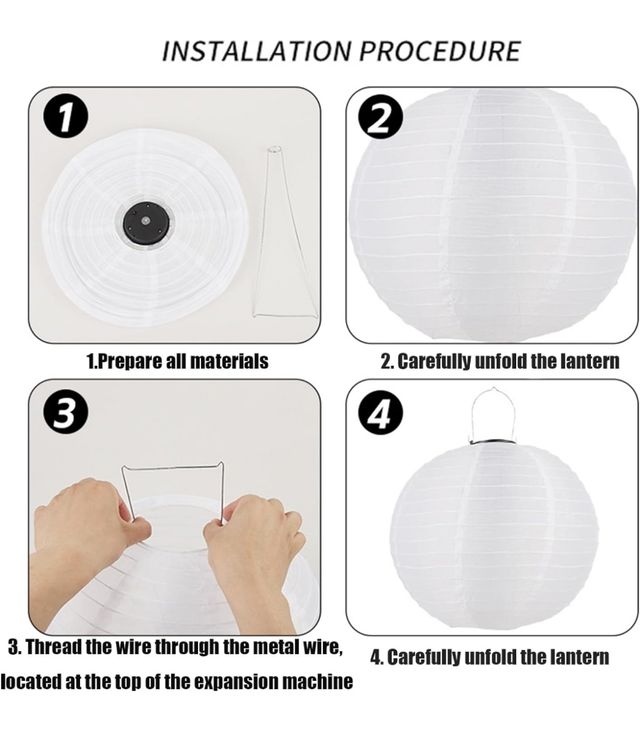 2 Farolillos LED Exterior NUEVOS