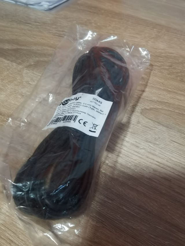 cable de sonido aux jack