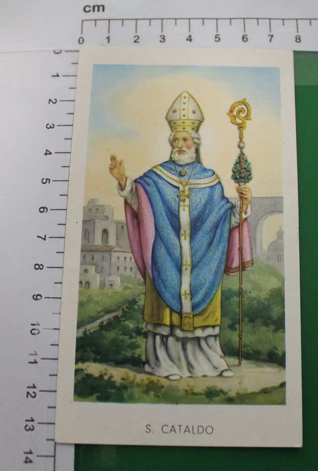 Santino Holy Card "S. Cataldo" - 61