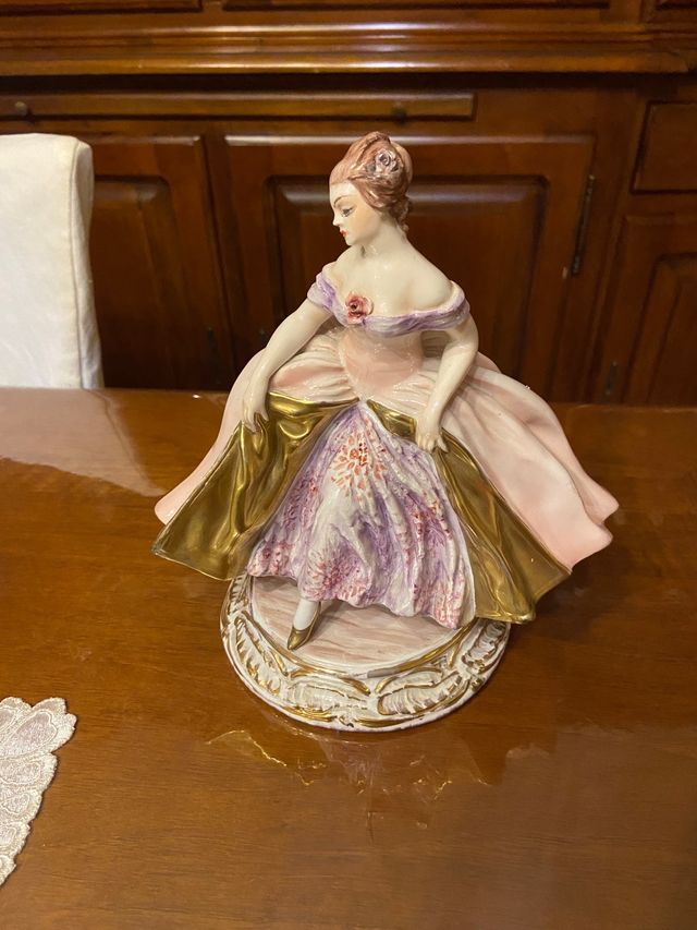 ceramica cacciapuoti rosa