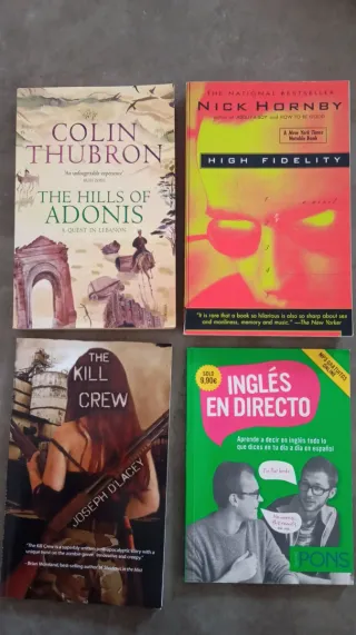 Libros inglés a 3 euros
