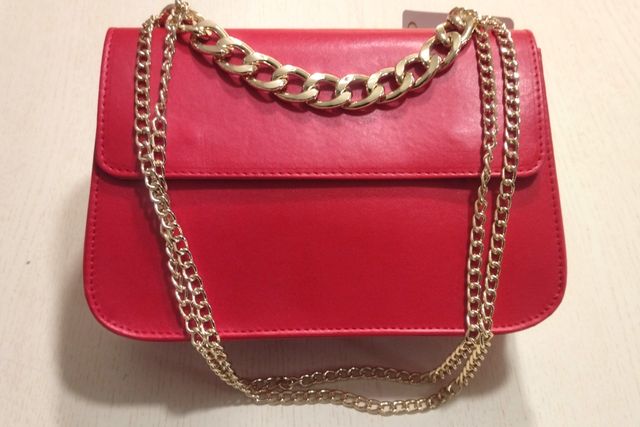 Borsetta rossa elegante - nuova