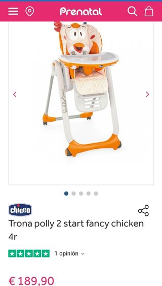 Trona evolutiva Polly Start 2