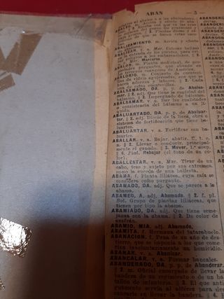 Diccionario Lengua Española José Alemany