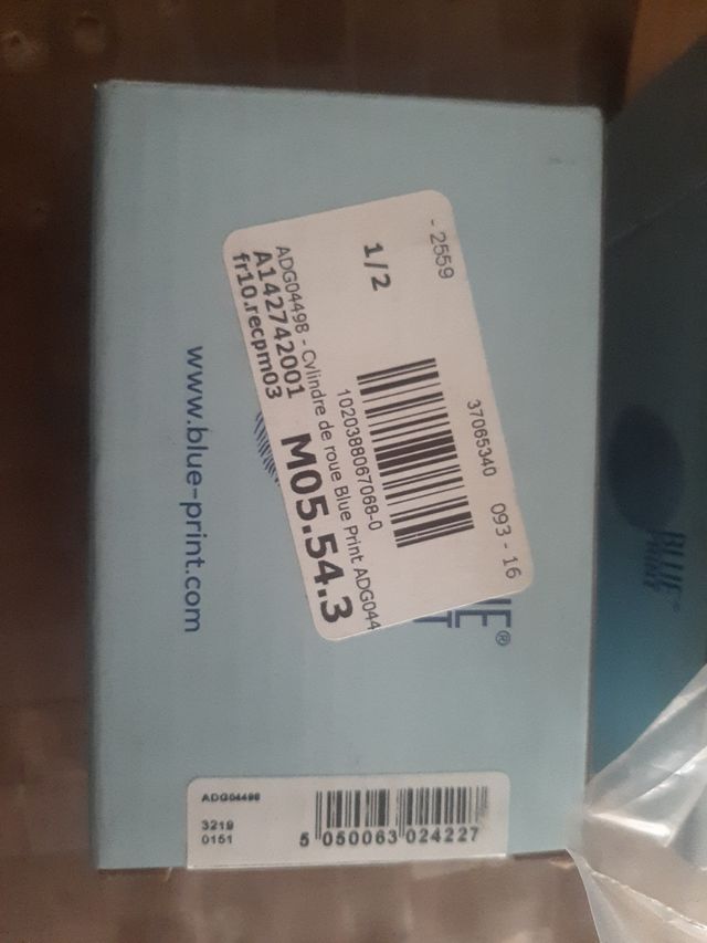 Bombines freno kia picanto 2004/2009