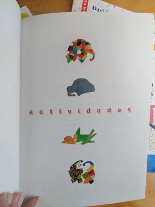 Libros infantiles 3 - ELMER y otros