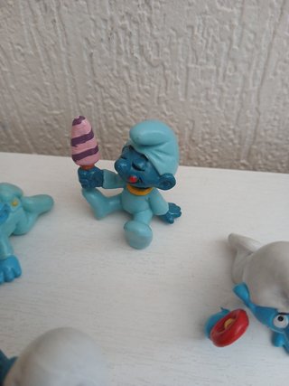 Set 4 Baby puffi pitufos bébé